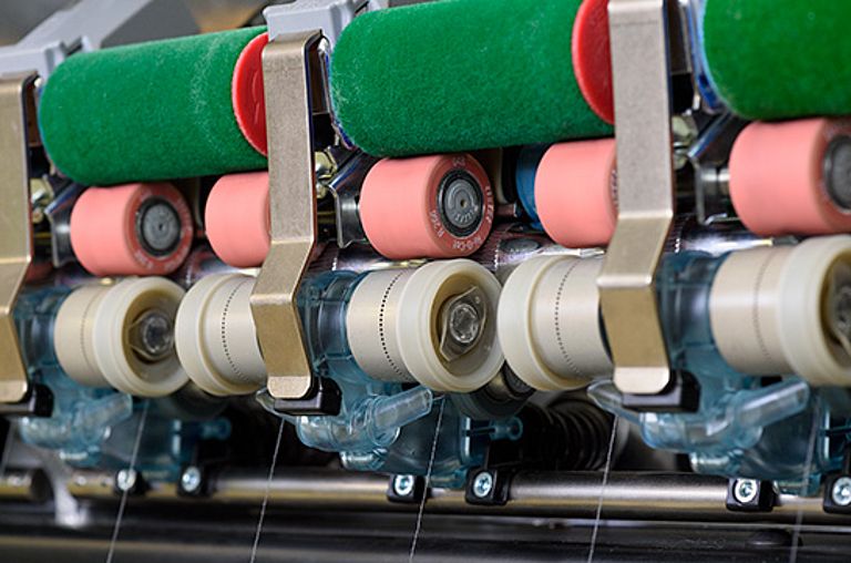 Compact-spinning of recycled fibers with COMPACTdrum