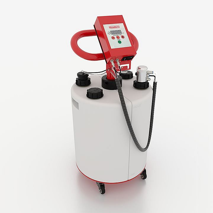 Maintenance device for lubrication of high-speed spindles LUBRICO – E