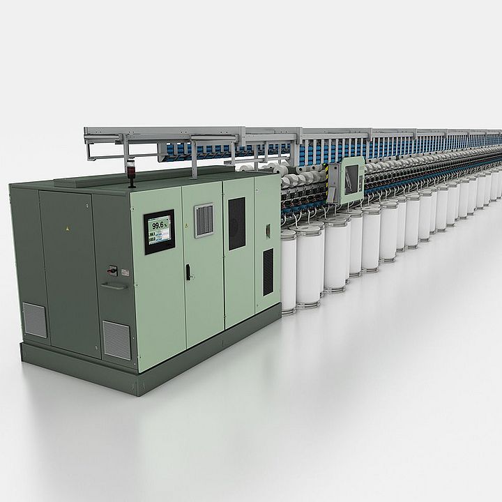 Rieter rotor spinning machine R 37 3D model